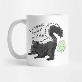 I am God's gassy mistake Mug